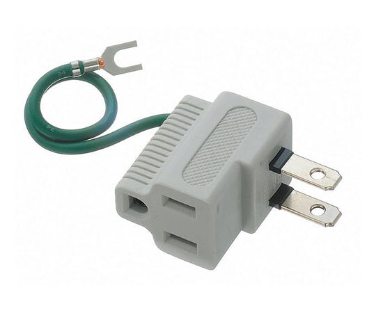 エスコ AC125V/15A 変換プラグ EA940BA-16A 1個