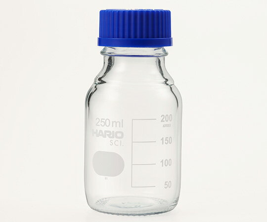 HARIO 耐熱ねじ口瓶（液切リング付）　GL-45　250mL NBO-250-SCI 1本