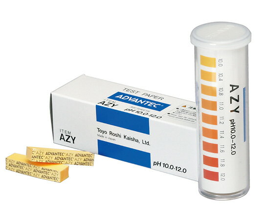 ADVANTEC pH試験紙　瓶入りタイプ　AZY 08001120 1箱(50枚×6個入)