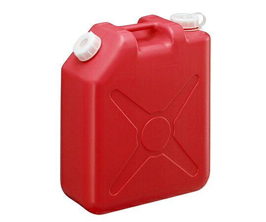 瑞穂化成工業 扁平缶　ノズル無　20L　レッド 0207R 1個