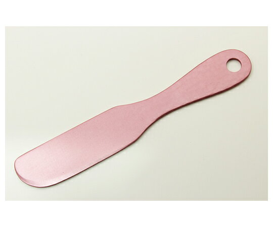 アイデアセキカワ アルミ　バターナイフ　槌目　ピンク 11910006 1個