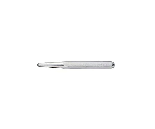 ●先端焼入を施したセンターポンチです。●サビにくいクロムメッキ仕上です。■仕様●全長（mm）：150●胴径（mm）：13●先端角度（°）：85●先端硬度（HRC）：51