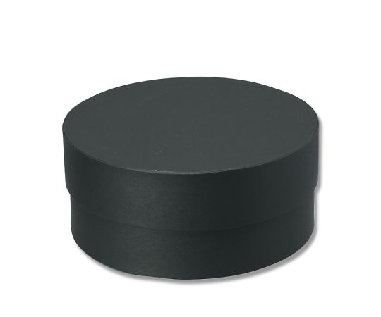 シモジマ 箱 サークルボックス L ブラック 1個 006868353 1個