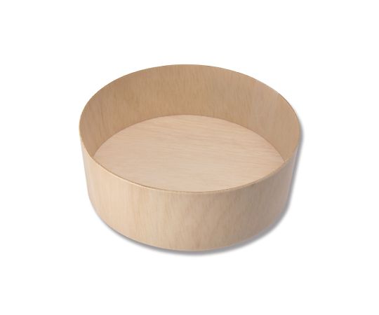 シモジマ 食品容器　ふぁるかたぼっくす　丸　128×H45　本体　25個 004250008 1袋(25個入)
