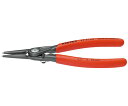 KNIPEX 軸用精密スナップリングプライヤー 直 4931-A0 1本