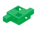 アーテック Artecブロック ハーフD 緑8pcsセット 76508 1セット(8個入)