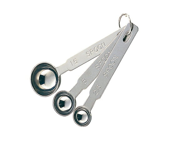 ●3種類の計量スプーンがついてますので便利です。■仕様●全長：2.5cc/144mm、5cc/150mm、15cc/160mm●コード番号：9238001