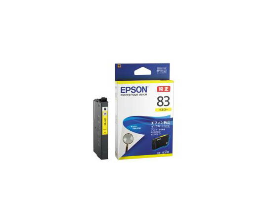 エプソン EPSON用　IJカートリッジ　イエロー ICY83 1本／箱
