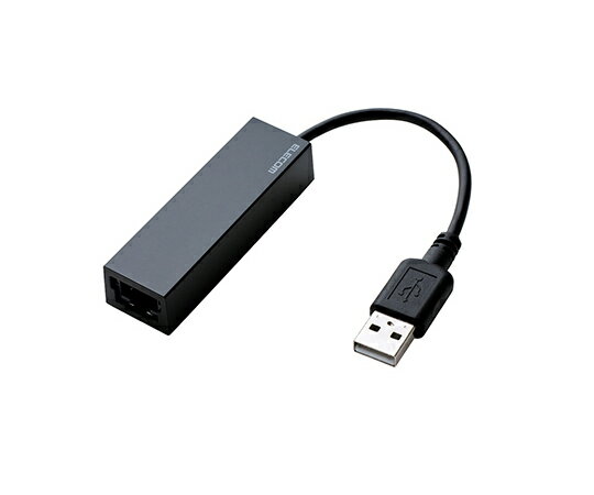 エレコム USB2.0 LANアダプター ブラック EDC-FUA2-B 1個