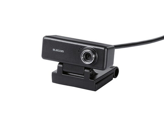 エレコム 高画質HD対応200万画素Webカメラ UCAM-C520FBBK 1個