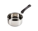 パール金属 コンパクト 3層底ミルクパン 14cm HB-2199 1個