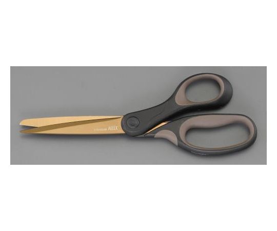 エスコ はさみ・クラフト(チタンコート/ステンレス製) 205mm EA540B-31 1本