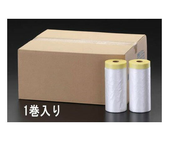 ■仕様●幅：1000mm●長さ：35m●厚さ：シート：0.01mm　マスキングテープ：0.09mm●シート材質：HDPEタンカル●マスキングテープ材質：基材：和紙　粘着剤：ゴム系●入数：1巻●粘着力：2.00N/10mm●自動車補修塗装用