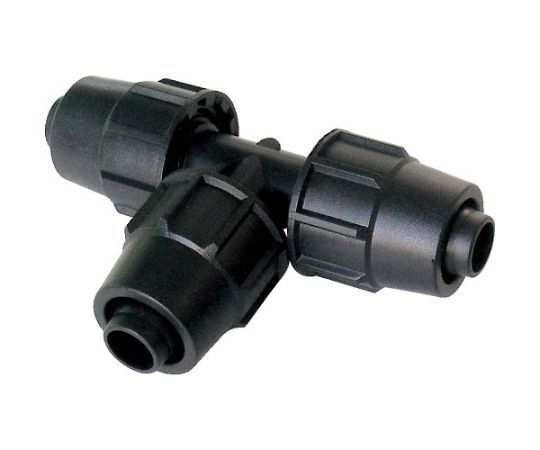 ●16mmチューブを三方に接続する時に使用します。●専用工具を使わず差し込むだけで接続できます。●自動散水用のチューブ接続部材に。■仕様●最適使用圧力（kPa）：300●最大使用可能水圧（MPa）：0.5●長さ（mm）：96●適合ホース：C10PP116・C10PP150Y・C10PP170Y●材質／仕上：ABS樹脂●原産国：イタリア●コード番号：109-9209