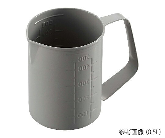 ●PTFE樹脂製のビーカーです。■仕様●材質：SUS304●サイズ（mm）：φ81×108●容量（L）：0.5
