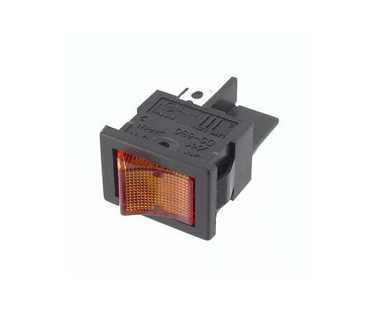 ミヤマ電器 照光式波動スイッチ　橙 DS850KF3N1KTO 1個
