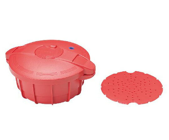 Maier 電子レンジ圧力鍋2.3L　イタリアンレッド MPC-2.3IR 1個