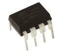 Microchip Technology マイコン 8ビット RISC AVR 20MHz 8 kB フラッシュ 8-Pin PDIP ATTINY85-20PU 1袋(5個入)
