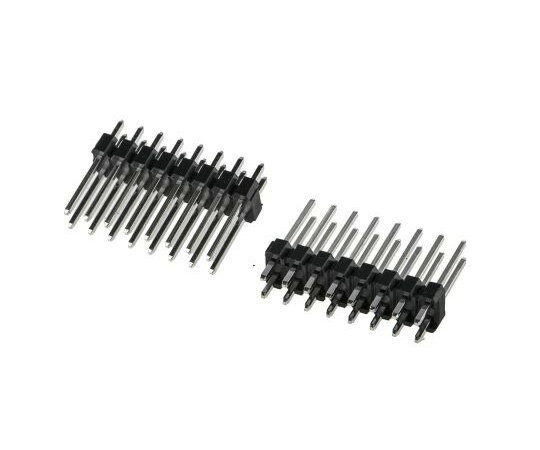 RS　Pro ピンヘッダ　8極　2列　ストレート　2.54mm 251-8288 1袋(10個入)