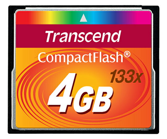 トランセンドジャパン 4GB　CompactFlashカード　133 TS4GCF133 1個