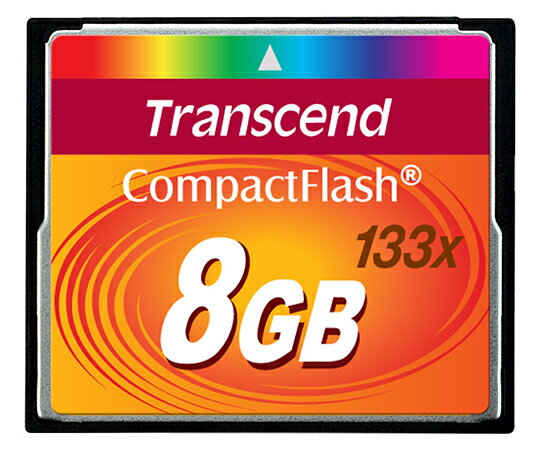 トランセンドジャパン 8GB　CompactFlashカード　133 TS8GCF133 1個