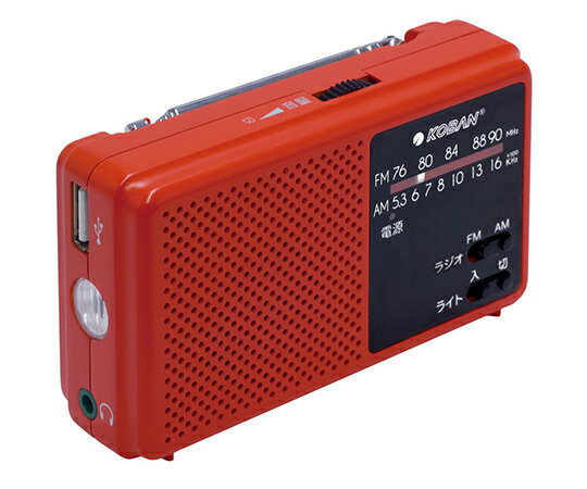 太知ホールディングス スマートフォン対応備蓄ラジオ ECO-5 1個