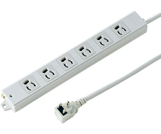 サンワサプライ 工事物件タップ 6個口 3m 1本 TAP-K6L-3