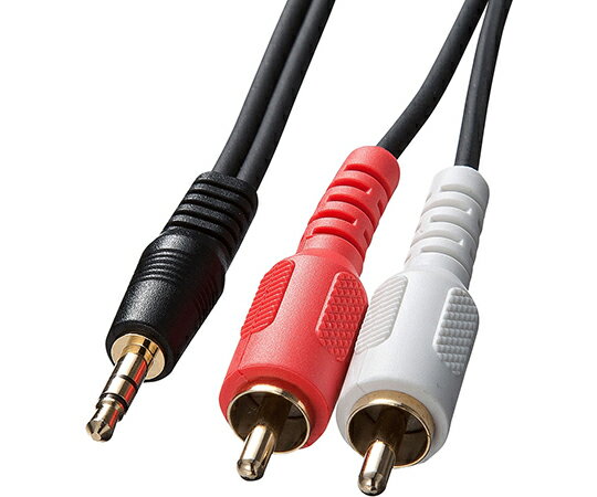 サンワサプライ オーディオケーブル 1本 KM-A1-36K2