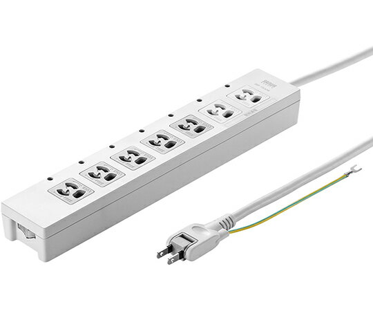 サンワサプライ 電源タップ 1本 TAP-F37-5CLK