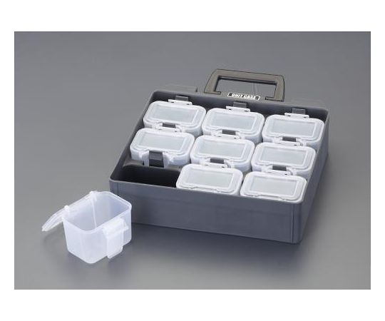 エスコ パーツケース　285×278×73mm 1個 EA508KG-12