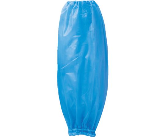 川西工業 ビニール腕カバー　ブルー　12P 1セット(12双入) 280B12