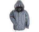 川西工業 レインウェア 雨職人 グレー 3L 1着 3530GR-3L(4)