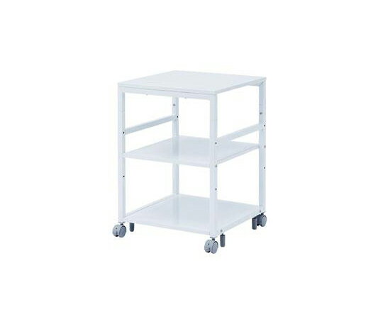 エスコ プリンターラック（キャスター付）　500×500×700mm 1台 EA954HC-431