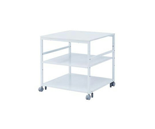 エスコ プリンターラック（キャスター付）　700×700×700mm 1台 EA954HC-433