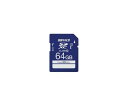 BUFFALO UHS-I Class1 SDXCカード 64GB 1個 RSDC-064GU1S