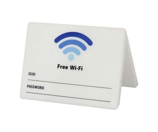 クルーズ アクリル　ユニバーサルサイン　Wi-Fi 1個 CRT30803