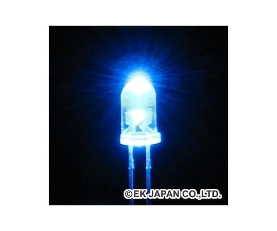 EK　JAPAN 高輝度LED(青色・3mm・5個入) 1袋 LK-3BL