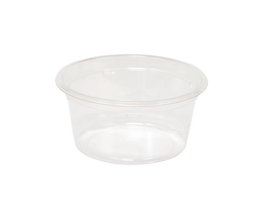 リスパック 惣菜容器　バイオカップ　丸型　本体　120BL　50枚入 1パック(50枚入) 004450805