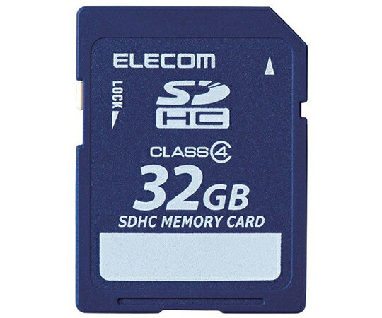 エレコム SDHCカード　データ復旧サービス付　Class4　32GB 1枚 MF-FSD032GC4R