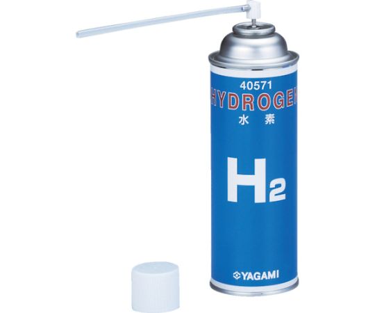 ヤガミ 実験用気体　水素（20本） 1箱(20本入) 40799(3)