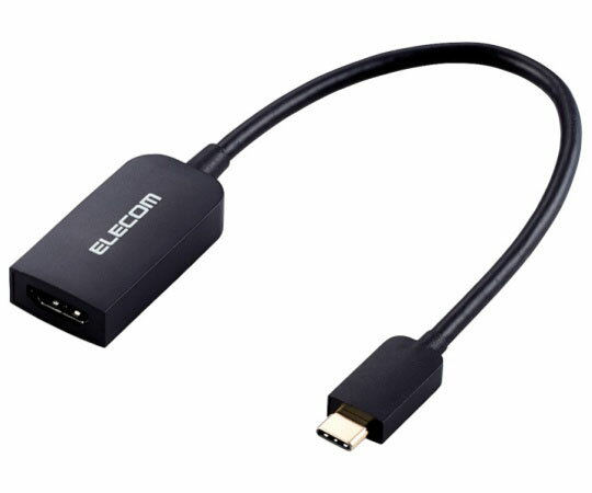 エレコム 変換アダプタ　（Type-C　to　HDMI） 1個 AD-CHDMIQBK2