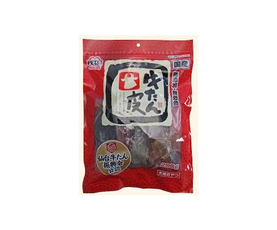 ペットアイ 牛たん皮 200g 1個