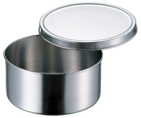 赤川器物製作所 18-8丸型調味料入（ツマミ無）8cm 1個 031451008