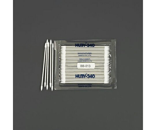 その他 工業用綿棒（250本）両面/削軸　φ2.2×76.0mm 1袋(250本入) EA109DY-14