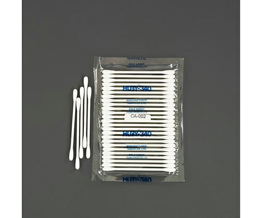 その他 工業用綿棒（250本）両面　φ4.4×77.5mm 1袋(250本入) EA109DY-16