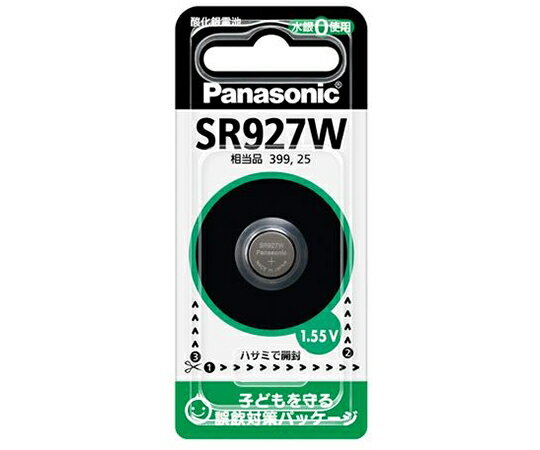 パナソニック 酸化銀電池（時計用）　1.55V　（SR927W） 1個 EA758YE-30