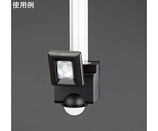 その他 LEDセンサーライト（電池式）　[単2×3本] 1個 EA864CB-41AB