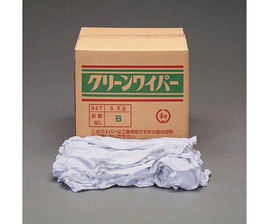 その他 ウエス（綿）　400×400mm/5kg 1パック／箱 EA929BC