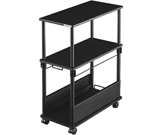 ビーズ 昇降式L字デスク パソコンラック 1台