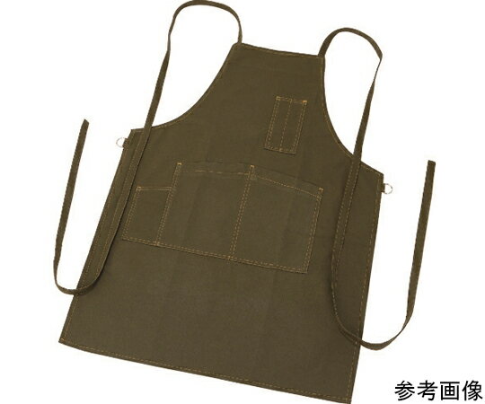 トラスコ中山 キャンバスエプロン たすきタイプ オリーブドラブ 1枚 HEP-OD